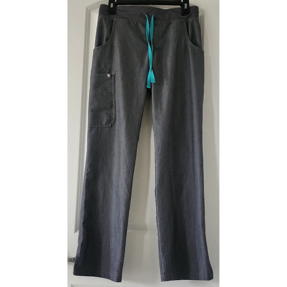 Figs Technical Collection Scrub Pants Women's Size XS Gray